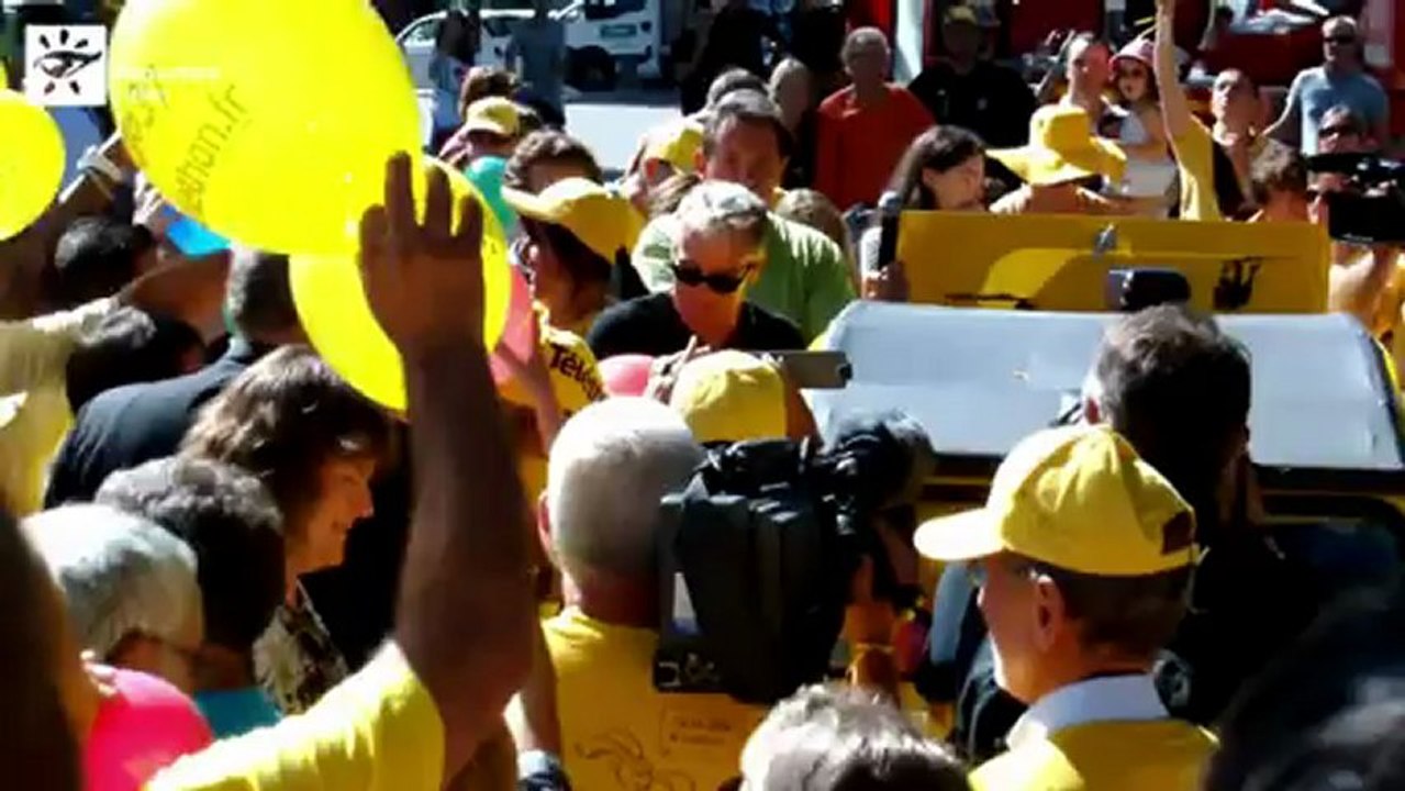 Lancement de la campagne téléthon 2012 à la Bastille !