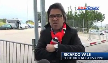 Ligue Europa / Vale: "Pour Benfica, avoir autant de supporters dans le monde, c'est génial" - 06/03