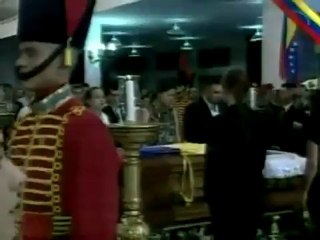 velatorio de Hugo Chávez en Caracas
