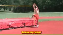 7'2 High Jump From Known Vertical Jump Trainer! Increase Your Vertical and Jump Higher Now!