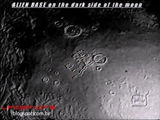 Base Alienigena no lado escuro da Lua