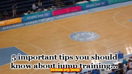 How To Increase Your Vertical Jump - 5 Important Tips To Include In Your Training