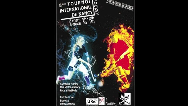 VIIIème Tournoi International de Hockey de Nancy les 2 & 3 mars 2013