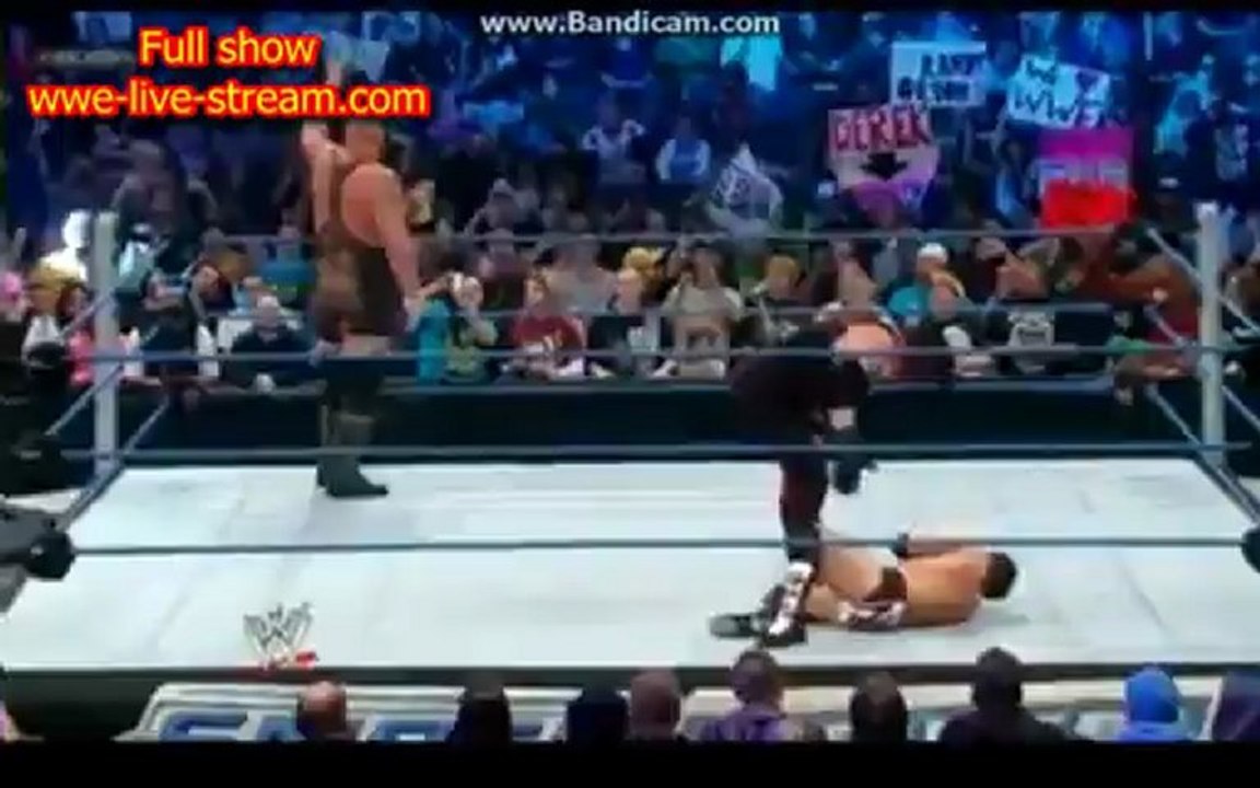 Big Show vs Daniel Bryan  Kane (Handicap Match) - WWE Smack301988