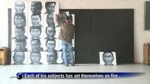 Chinese portrait-painter inspired by Tibetans