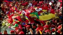 Caracas dice adiós a Chávez