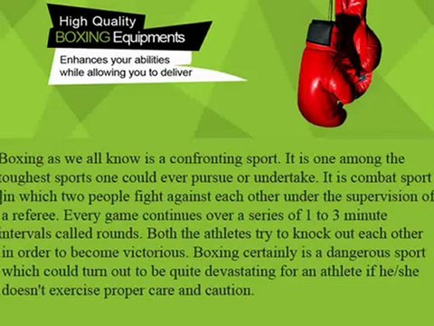 Amber boxing accessories enhances boxer's performance