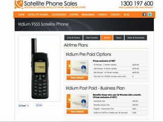 Where Can I Top Up My Iridium 9555 In Australia