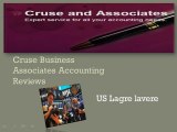Cruse Business Associates Accounting Reviews:US Lagre lavere