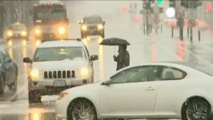 Usa: tempesta di neve nel nordest, stato di emergenza in...