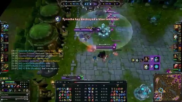 Tristana does it well - League of Legends