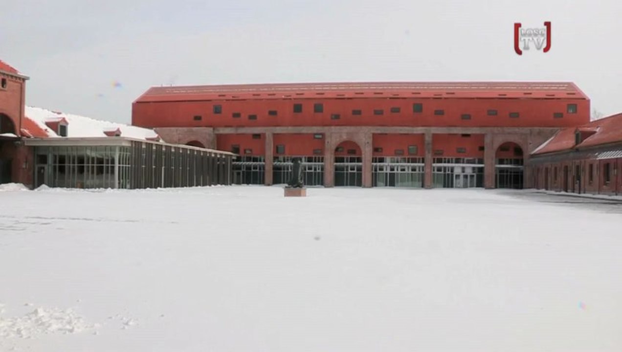 Neige à  Luchin, entraînement au Grand Stade !