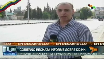 Gobierno sirio califica como parcializado informe de DD.HH.