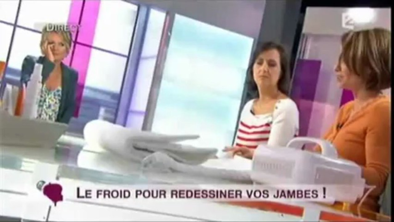 Le sur-matelas rafraichissant Climsom dans C'est au programme, spécial jambes lourdes !