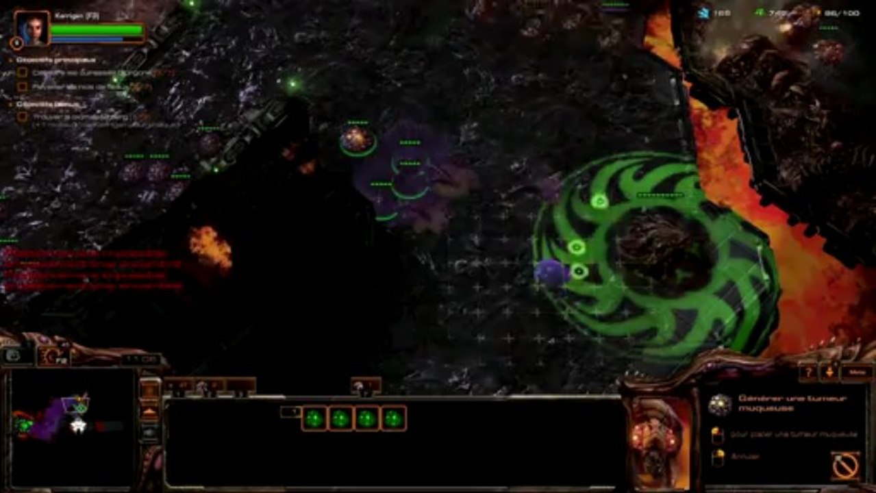 Campagne Starcraft 2 Heart of the Swarm - Mission n°5 - Le feu du ciel