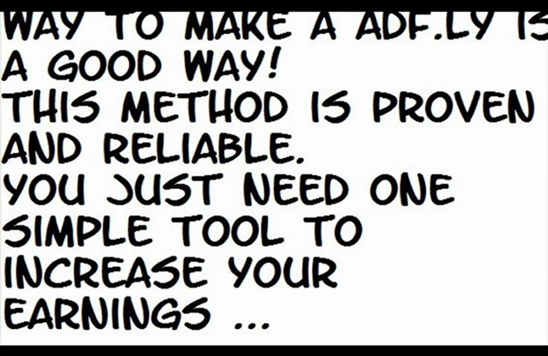 ADF.LY - Earn money easily on social networking sites!