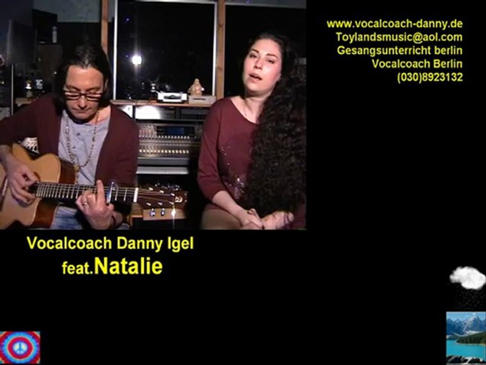 Singen lernen im Tonstudio!  Danny igel feat.  NATALIE 2013