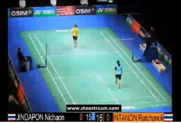 Yonex All England Badminton - Inthanon VS Jindapon
