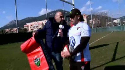 RC Toulon : J.Alonzo rencontre Sebastien Bruno