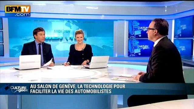 Culture Geek: spécial Salon de l'automobile de Genève, quand la technologie se marie avec l'automobile - 07/03
