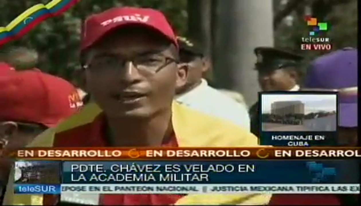 Tenemos Patria gracias a Chávez: pueblo venezolano