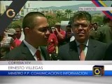 Villegas: No todos podrán ver los restos del presidente Chávez