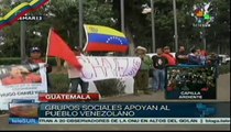 Campesinos guatemaltecos expresan solidaridad con Venezuela