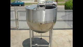 Lee 500 gallon stainless steel kettle