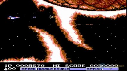 Gradius II : Le premier niveau