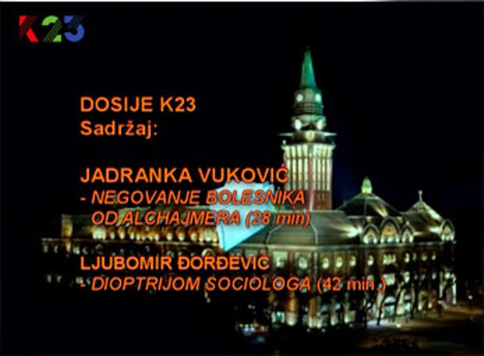 K23TV - Dosije K23 - 6. mart 2013.