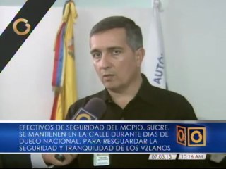 Normalidad reporta la Policía de Sucre
