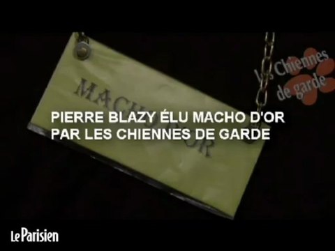 Pierre Blazy élu macho d'or par les chiennes de garde