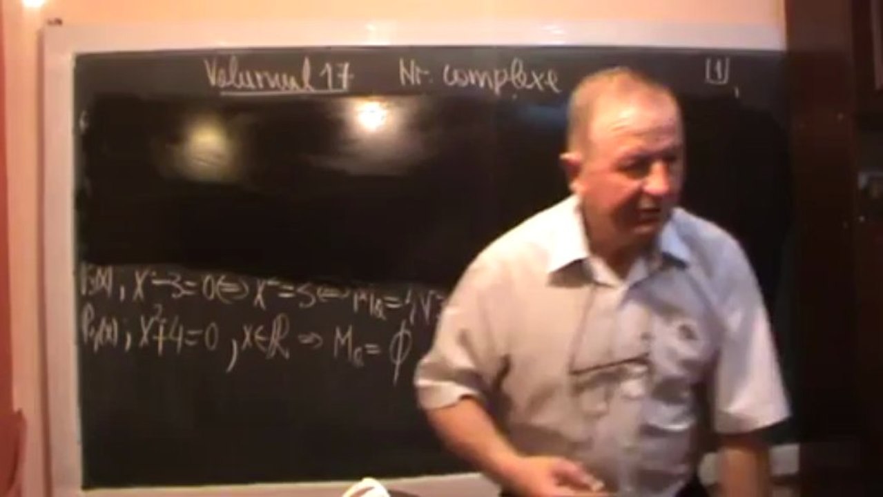 Lectia.127.1 - Numere Complexe - De la Numere.Reale spre Numere Complexe