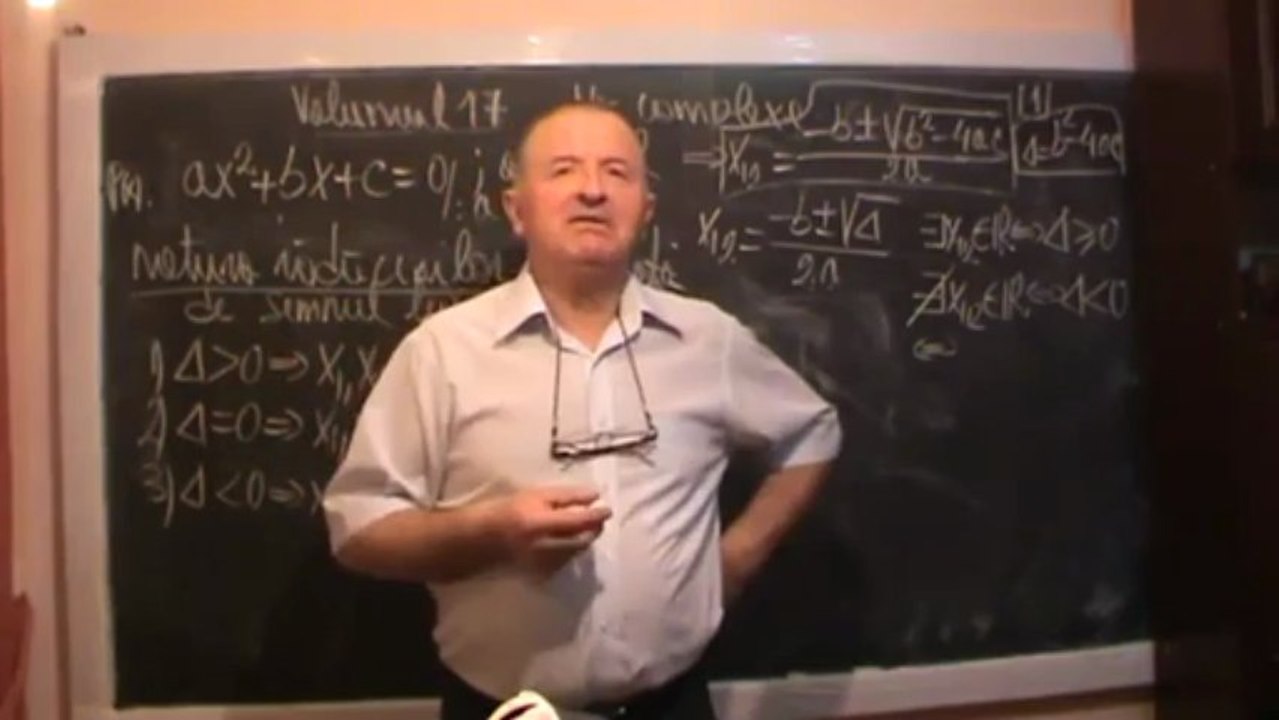 Lectia.127.2 - Numere Complexe - De la Numere.Reale spre Numere Complexe