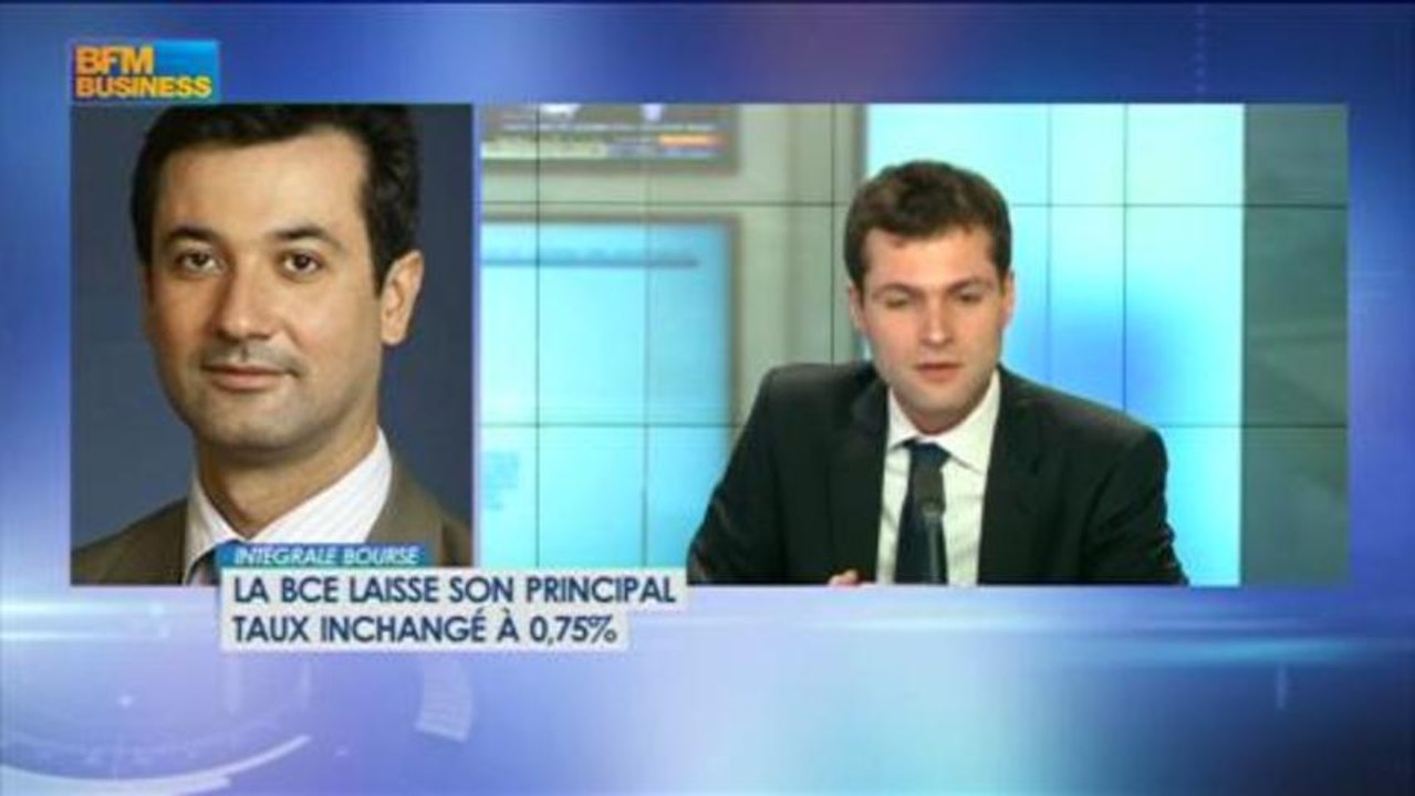 Le taux de refinancement de la BCE : Gilles Moec - 7 mars - BFM : Intégrale Bourse