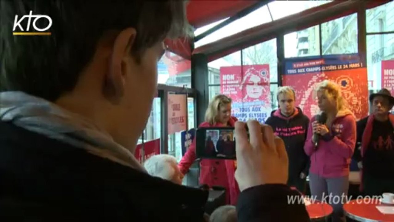Conférence de presse de la Manif pour Tous pour la prochaine mobilisation