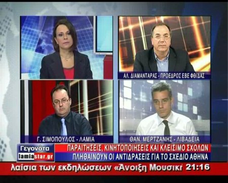 Κάλεσμα Διαμαντάρα για το Πανεπιστήμιο Στερεάς