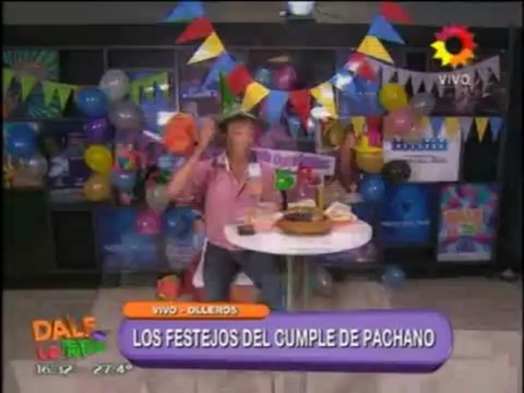 Pronto.com.ar Cumpleaños de Aníbal Pachano