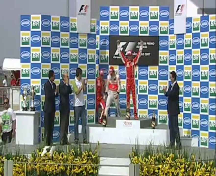 MTV3 - Kimi Räikkönen voittaa mestaruuden (Interlagos 2007)