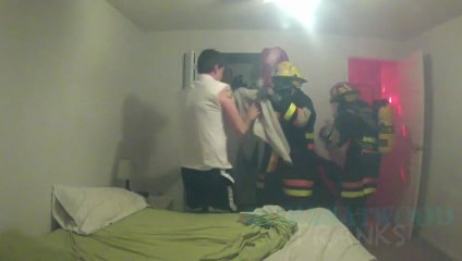 Blague de l'incendie