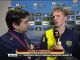 Dirk Kuyt'ın açıklamaları (NTV) Viktoria Plzen 0-1 Fenerbahçe