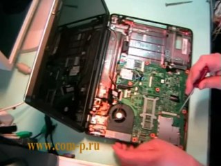 Разборка ноутбука Toshiba Satellite L300D. Toshiba Satellite L300D disassebly.