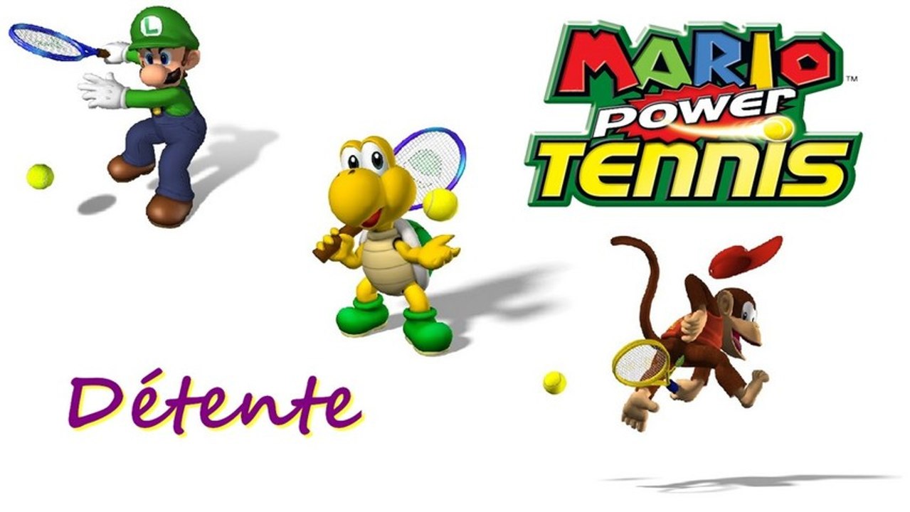 (Vidéo Détente) Mario Power Tennis (Gamecube)