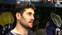 Habs' captain Gionta on playoff-clinching win