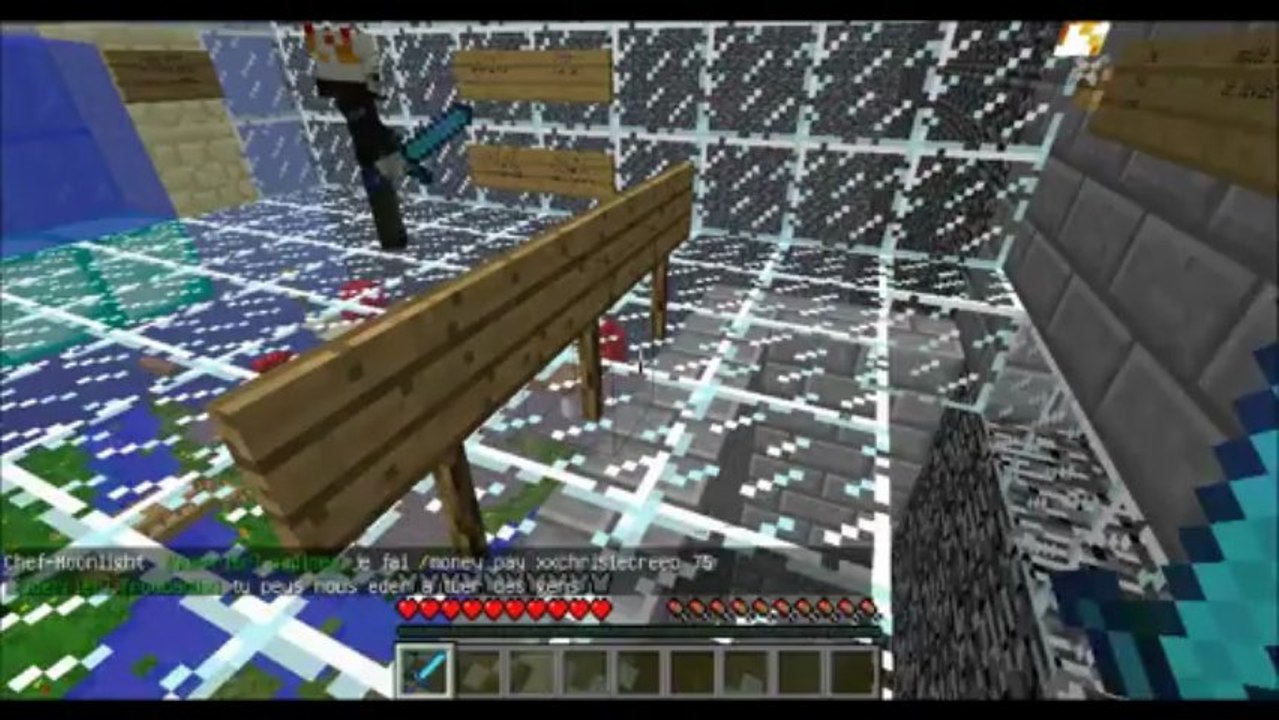 Minecraft serveur(tour rapide de la maison et PVP!