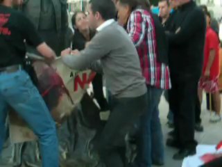 Agression taurins contre anticorrida à Nimes