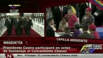 Chefes de Estado participam de funeral de Chávez