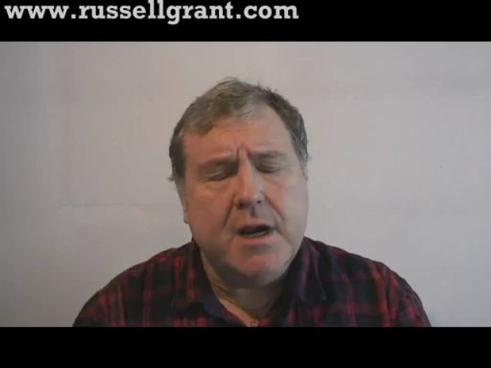 Russell Grant Video Horoscope Virgo March Friday 8th 2013 www.russellgrant.com