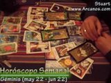 Horoscopo Geminis del 26 octubre al 1 noviembre 2008 - Tarot