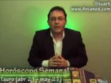 Horoscopo Tauro 15 al 21 de junio 2008 - Tarot